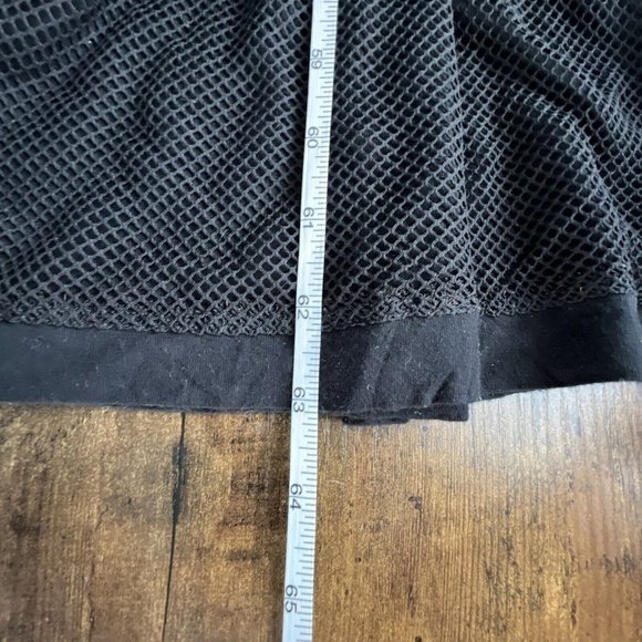 Diane Von Furstenberg Black Sleeveless Mesh Maxi Dress - Small - Picture 10 of 10